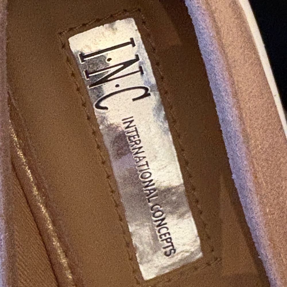 INC International Concepts Women's Sparkling Slip-On Sneakers - Rose Gold - Picture 2 of 8